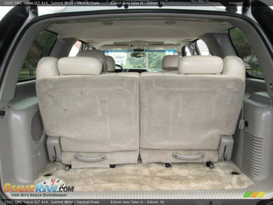 2002 GMC Yukon SLT 4x4 Summit White / Neutral/Shale Photo #24