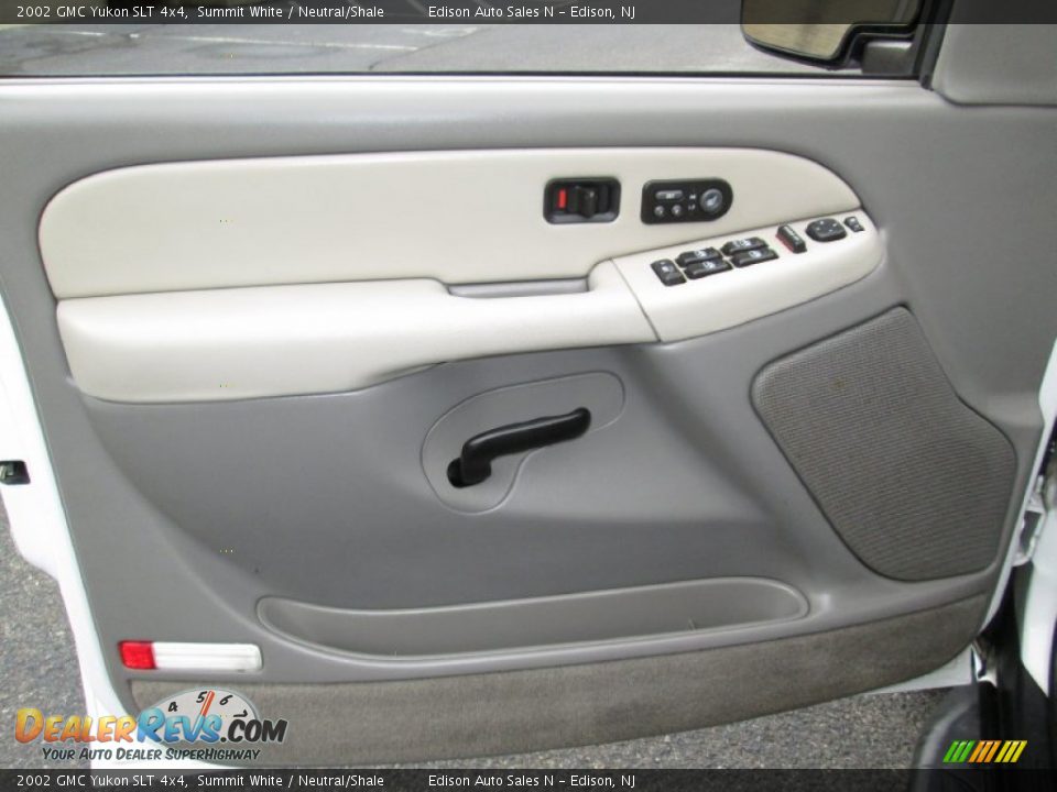 2002 GMC Yukon SLT 4x4 Summit White / Neutral/Shale Photo #25