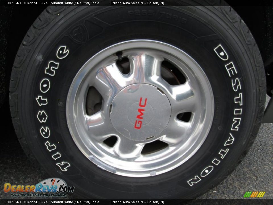 2002 GMC Yukon SLT 4x4 Summit White / Neutral/Shale Photo #28