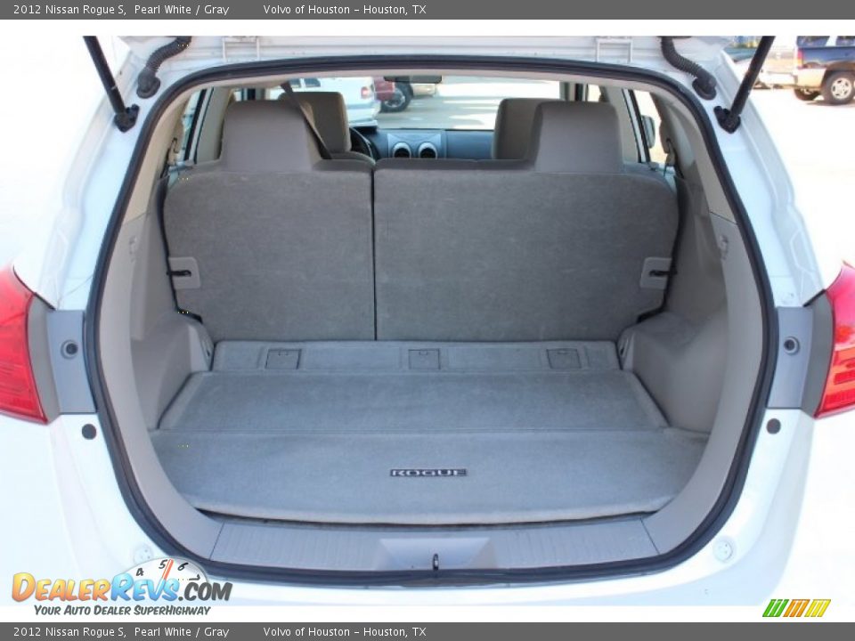 2012 Nissan Rogue S Pearl White / Gray Photo #25