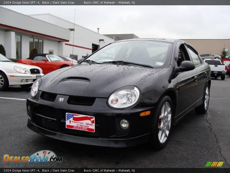 2004 Dodge Neon SRT-4 Black / Dark Slate Gray Photo #1