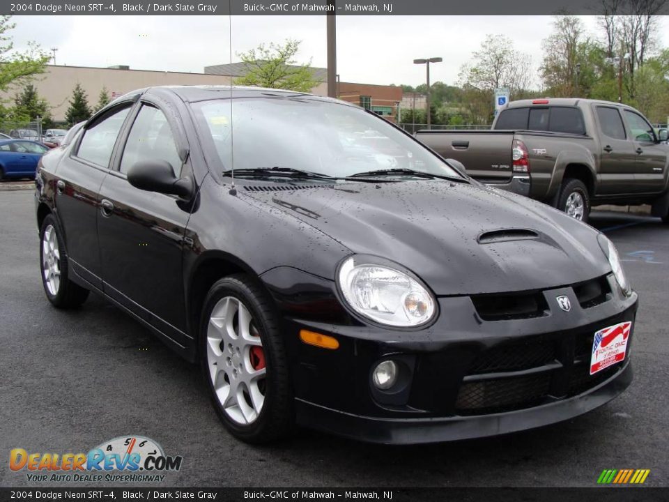 2004 Dodge Neon SRT-4 Black / Dark Slate Gray Photo #3