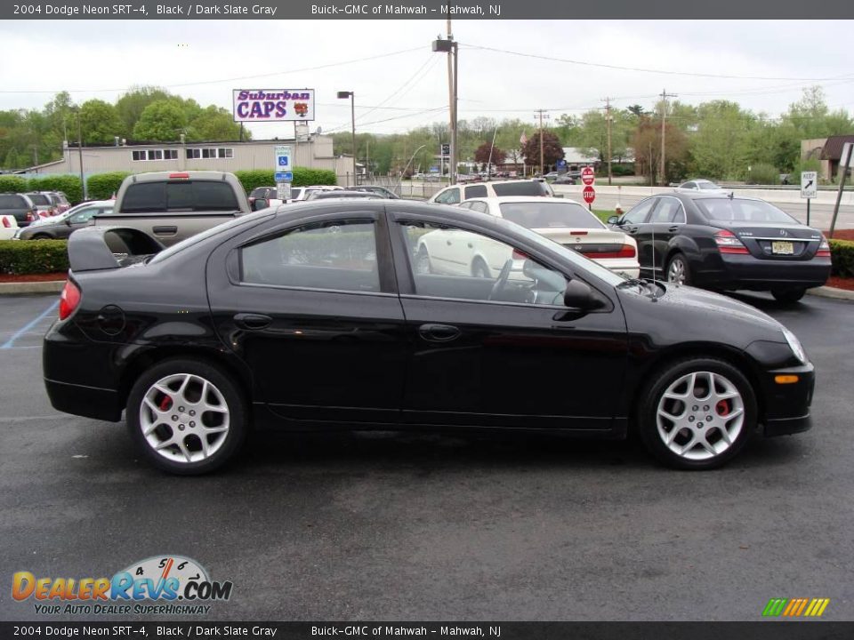 2004 Dodge Neon SRT-4 Black / Dark Slate Gray Photo #4