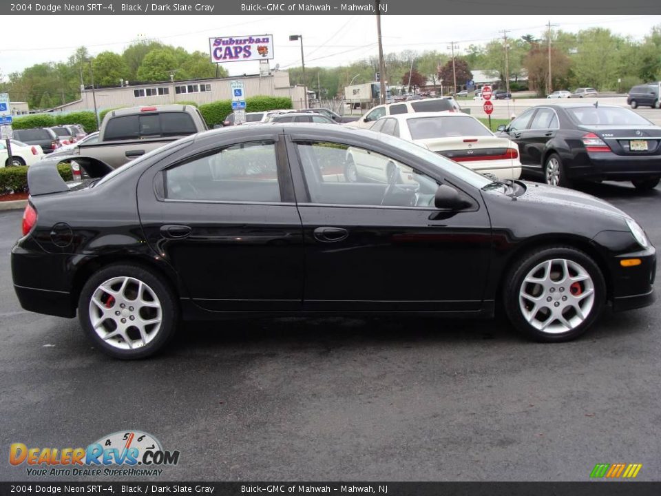 2004 Dodge Neon SRT-4 Black / Dark Slate Gray Photo #5