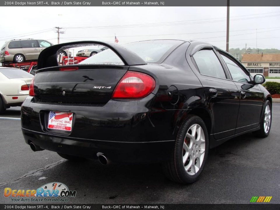 2004 Dodge Neon SRT-4 Black / Dark Slate Gray Photo #6