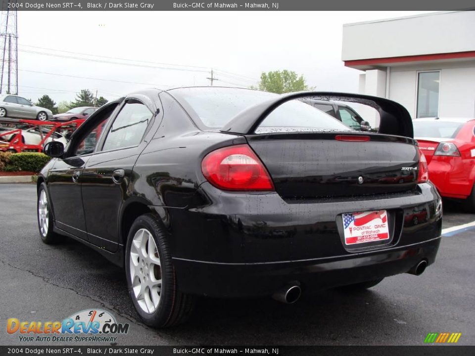 2004 Dodge Neon SRT-4 Black / Dark Slate Gray Photo #8