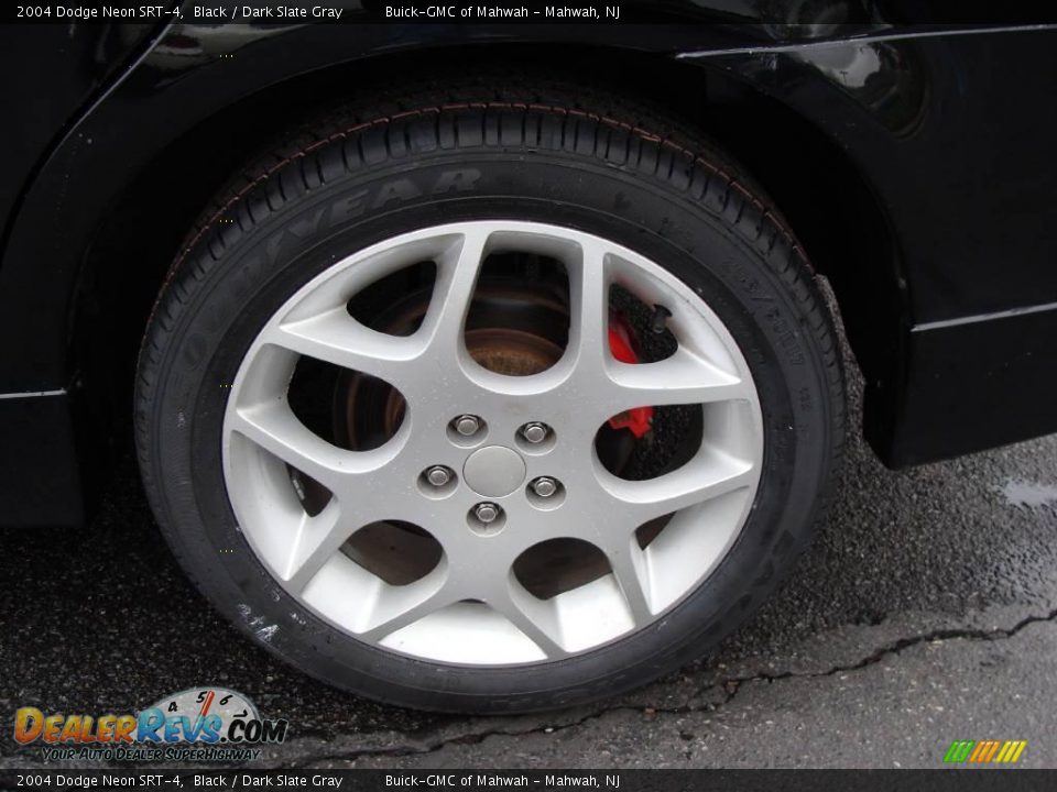 2004 Dodge Neon SRT-4 Black / Dark Slate Gray Photo #12