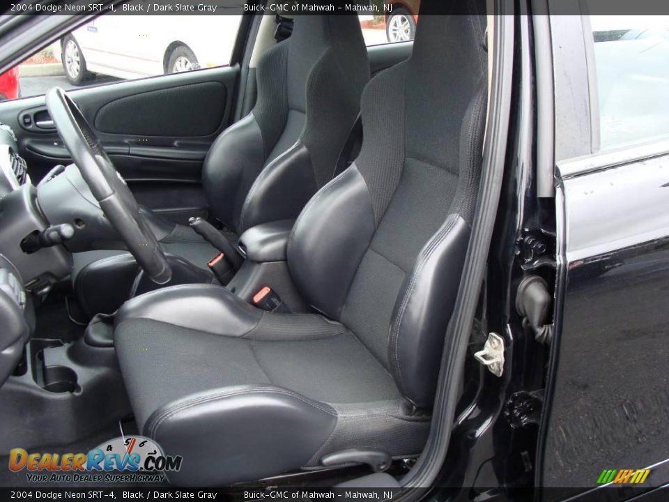 2004 Dodge Neon SRT-4 Black / Dark Slate Gray Photo #15