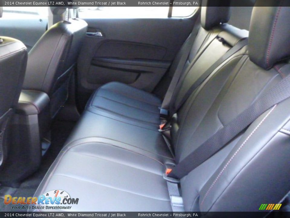 2014 Chevrolet Equinox LTZ AWD White Diamond Tricoat / Jet Black Photo #11