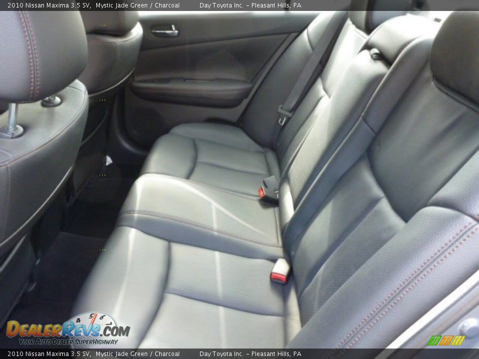 2010 Nissan Maxima 3.5 SV Mystic Jade Green / Charcoal Photo #11