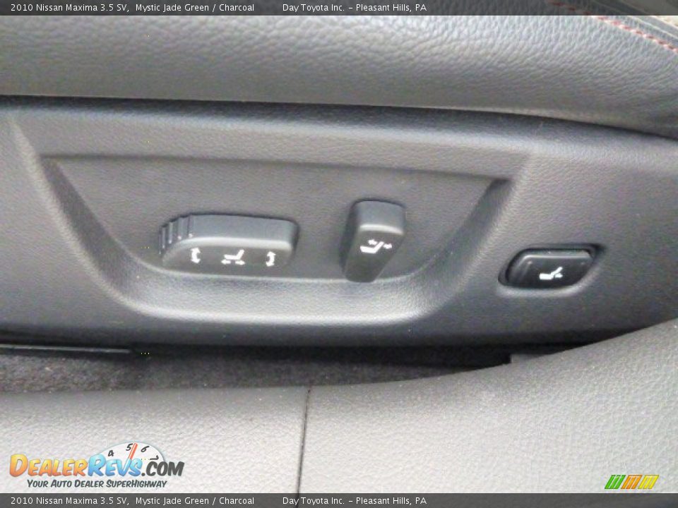 2010 Nissan Maxima 3.5 SV Mystic Jade Green / Charcoal Photo #15