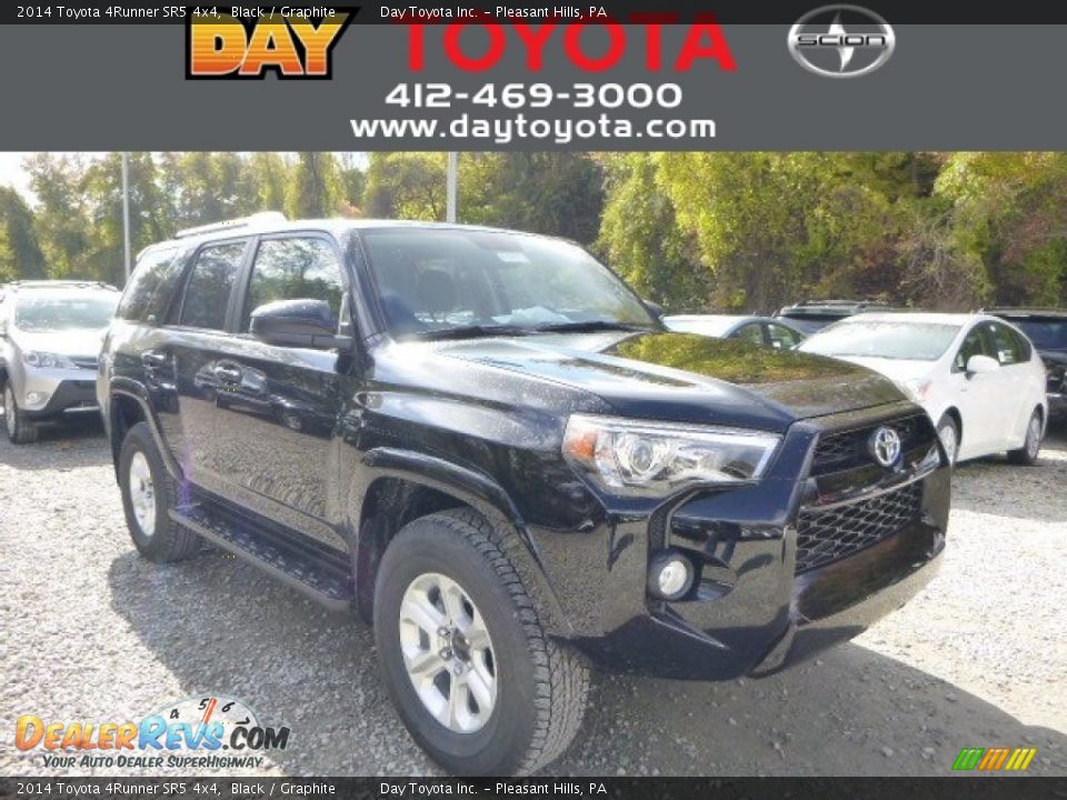 2014 Toyota 4Runner SR5 4x4 Black / Graphite Photo #1
