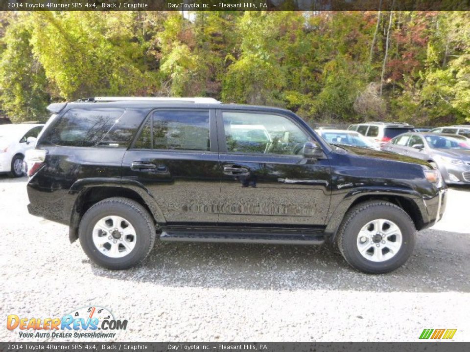 2014 Toyota 4Runner SR5 4x4 Black / Graphite Photo #2