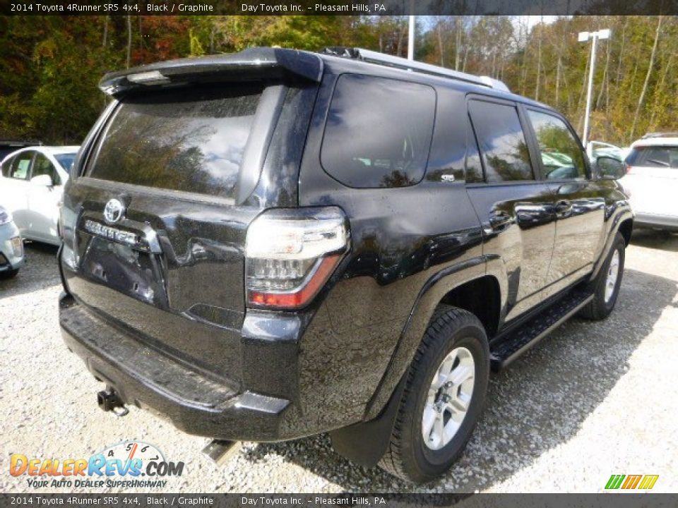 2014 Toyota 4Runner SR5 4x4 Black / Graphite Photo #3