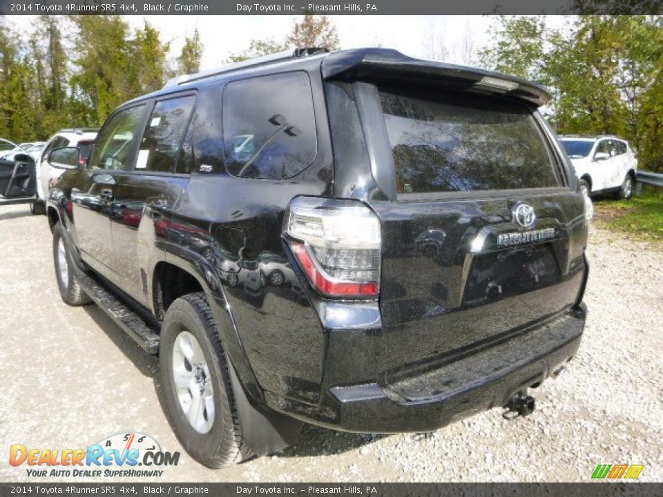 2014 Toyota 4Runner SR5 4x4 Black / Graphite Photo #5