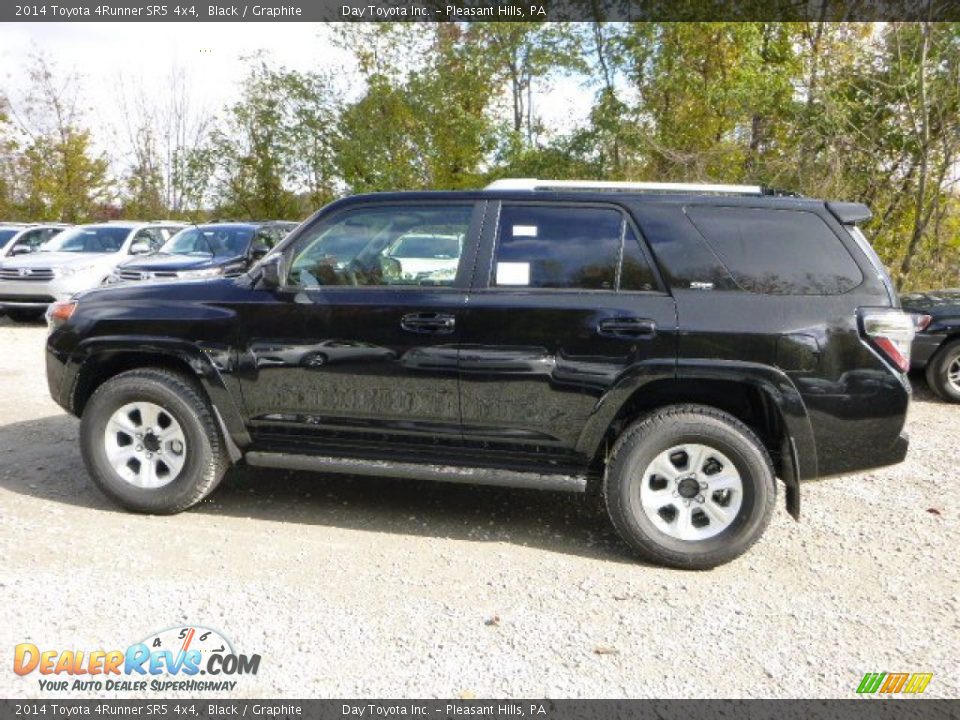 2014 Toyota 4Runner SR5 4x4 Black / Graphite Photo #6