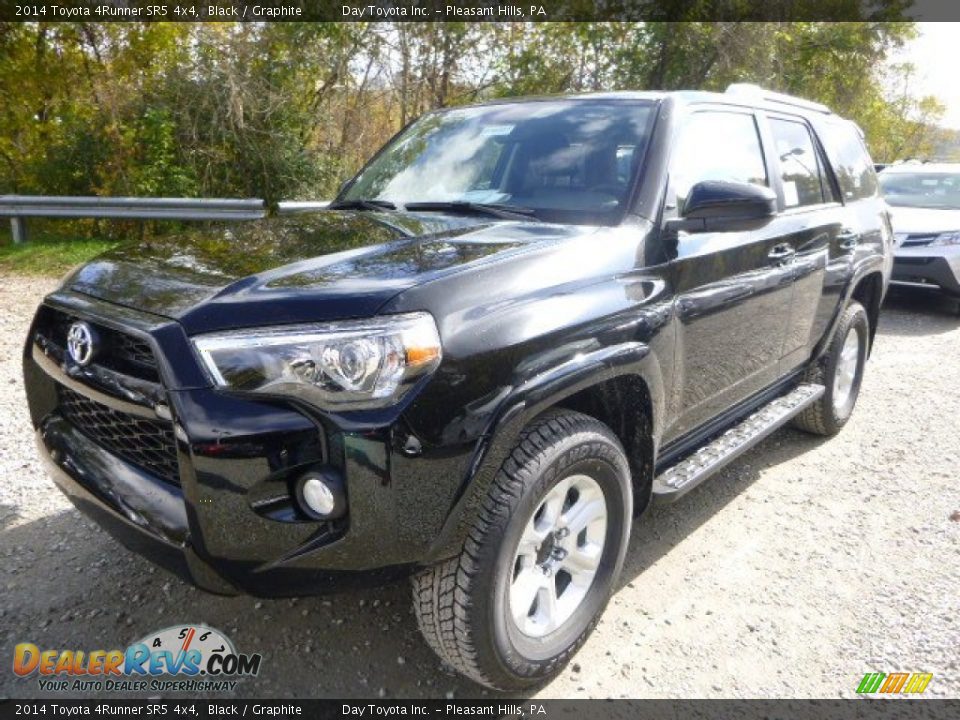 2014 Toyota 4Runner SR5 4x4 Black / Graphite Photo #7