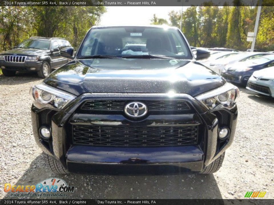 2014 Toyota 4Runner SR5 4x4 Black / Graphite Photo #8