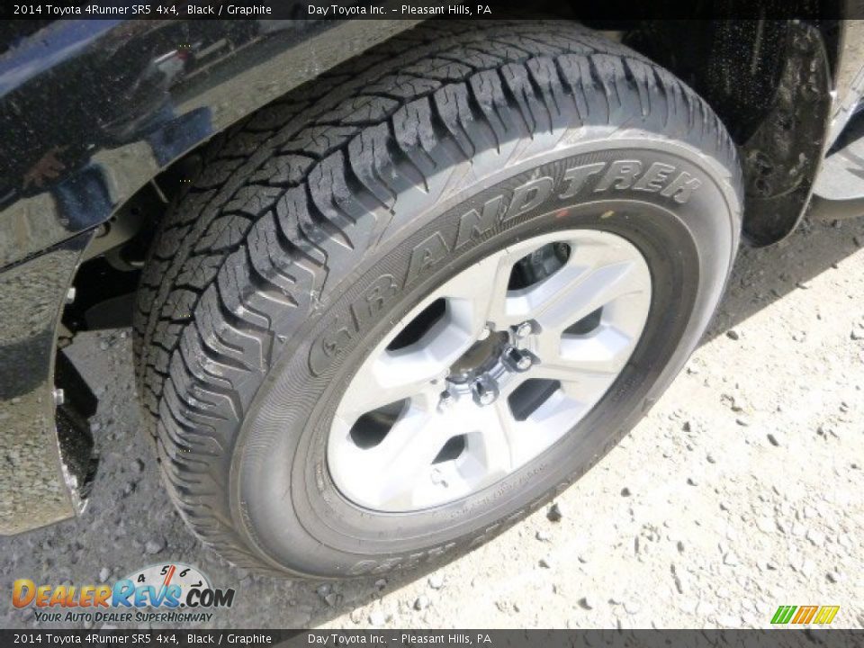 2014 Toyota 4Runner SR5 4x4 Black / Graphite Photo #9