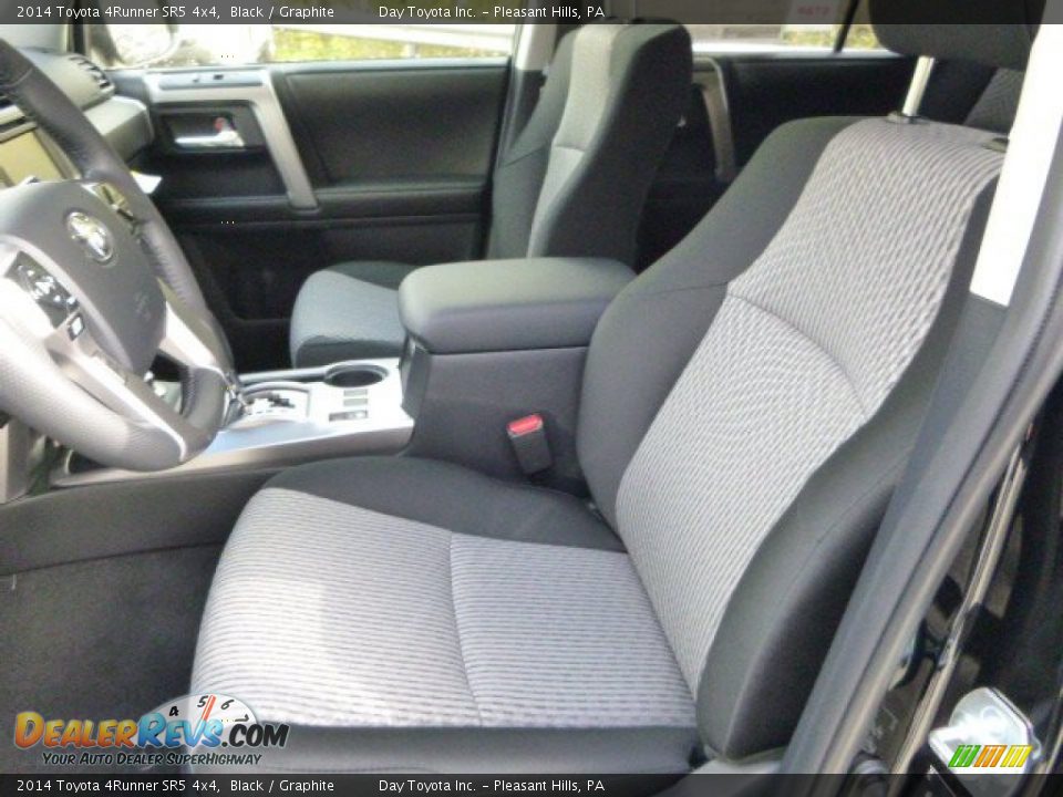 2014 Toyota 4Runner SR5 4x4 Black / Graphite Photo #10