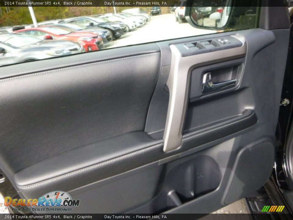 2014 Toyota 4Runner SR5 4x4 Black / Graphite Photo #14