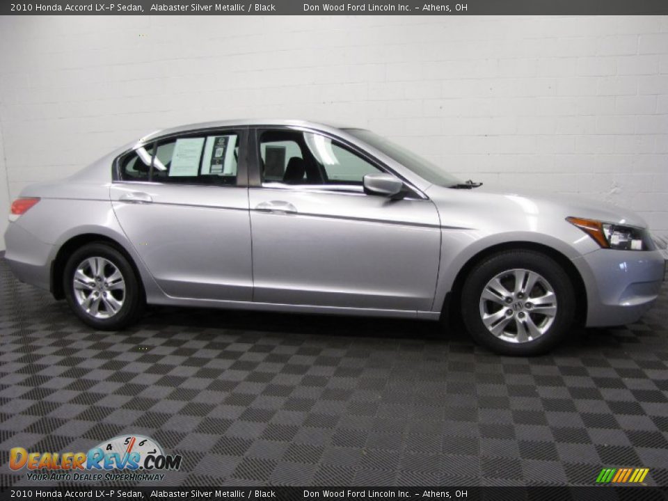 2010 Honda Accord LX-P Sedan Alabaster Silver Metallic / Black Photo #3
