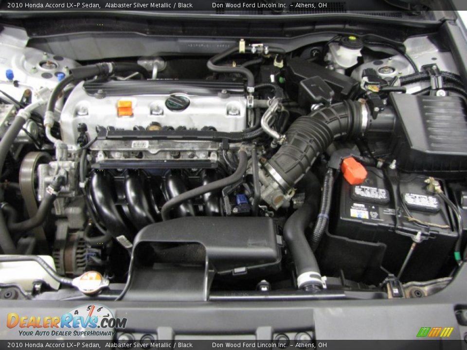 2010 Honda Accord LX-P Sedan Alabaster Silver Metallic / Black Photo #5