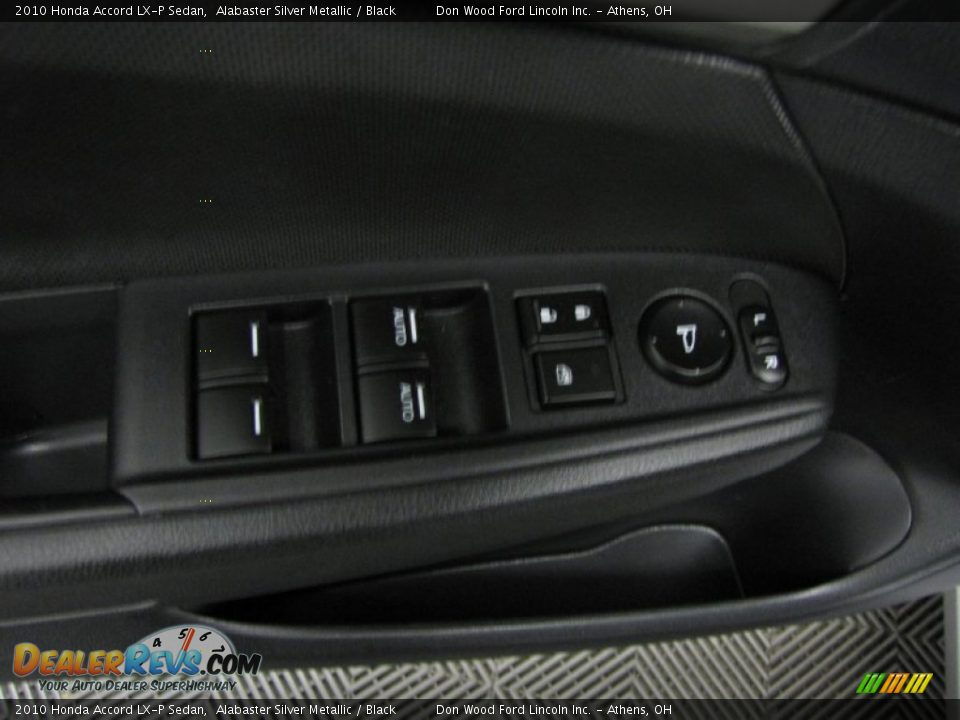 2010 Honda Accord LX-P Sedan Alabaster Silver Metallic / Black Photo #11