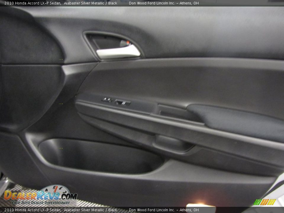 2010 Honda Accord LX-P Sedan Alabaster Silver Metallic / Black Photo #14