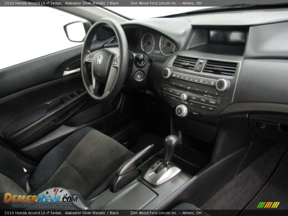 2010 Honda Accord LX-P Sedan Alabaster Silver Metallic / Black Photo #22