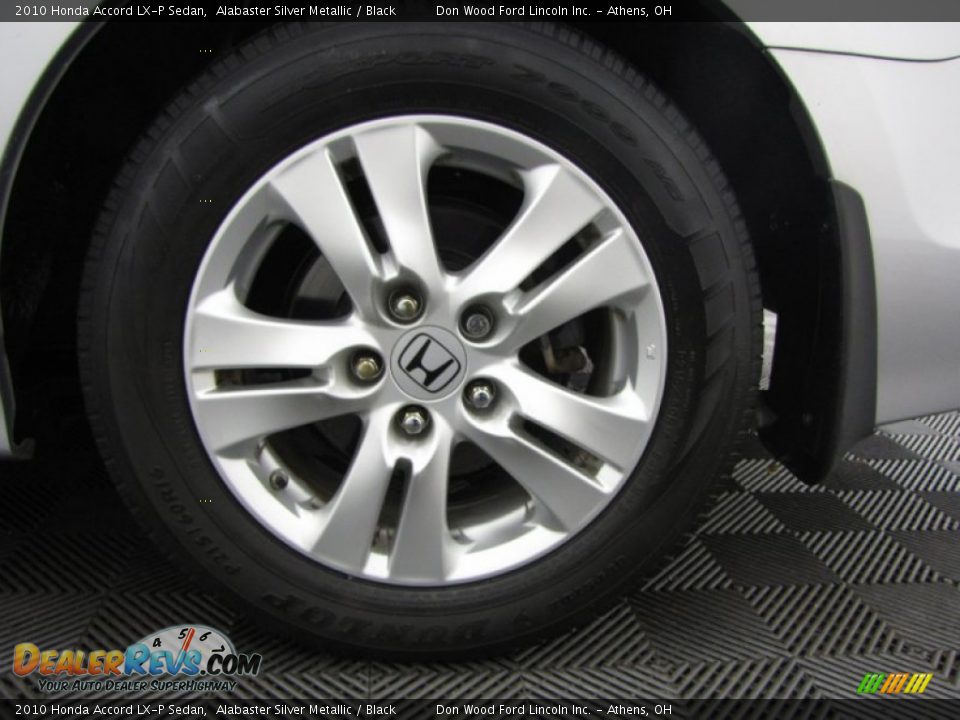 2010 Honda Accord LX-P Sedan Alabaster Silver Metallic / Black Photo #27