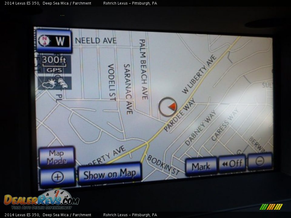 2014 Lexus ES 350 Deep Sea Mica / Parchment Photo #16