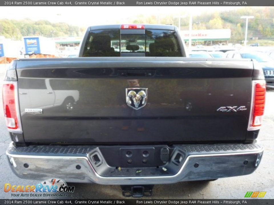 2014 Ram 2500 Laramie Crew Cab 4x4 Granite Crystal Metallic / Black Photo #4