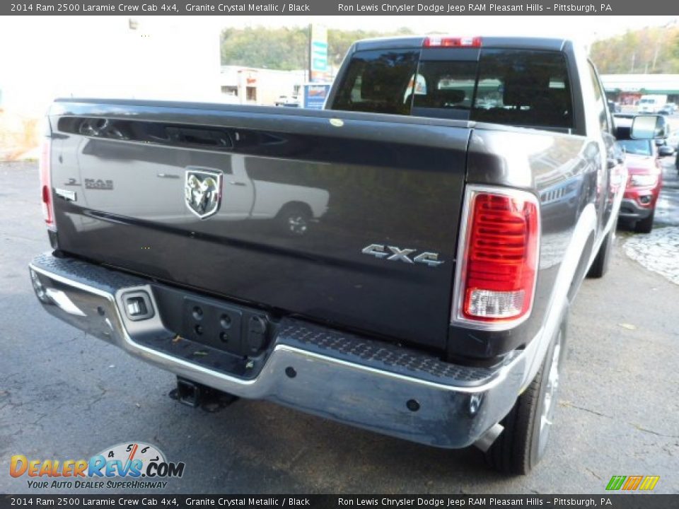 2014 Ram 2500 Laramie Crew Cab 4x4 Granite Crystal Metallic / Black Photo #6