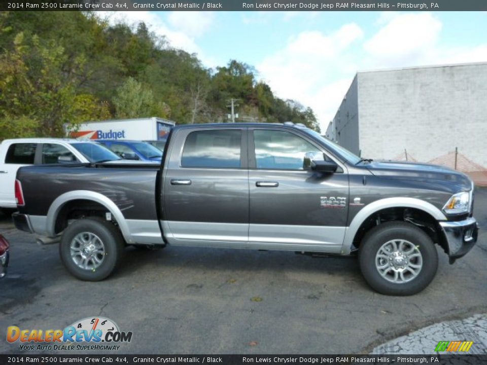 2014 Ram 2500 Laramie Crew Cab 4x4 Granite Crystal Metallic / Black Photo #7