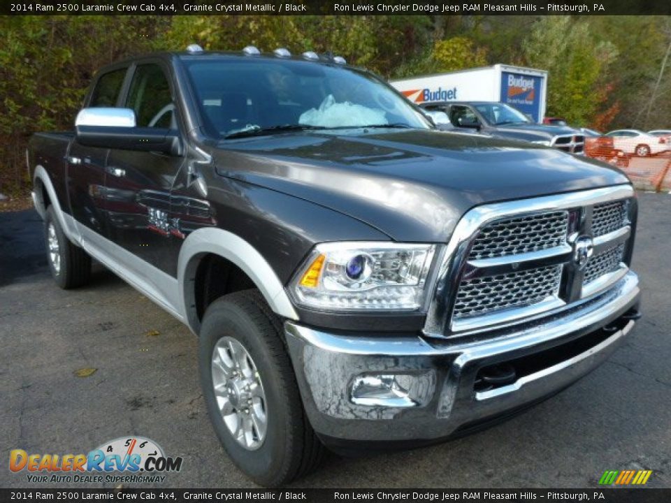 2014 Ram 2500 Laramie Crew Cab 4x4 Granite Crystal Metallic / Black Photo #8