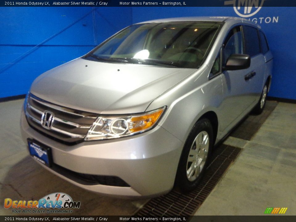 2011 Honda Odyssey LX Alabaster Silver Metallic / Gray Photo #1