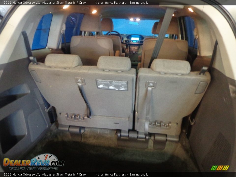 2011 Honda Odyssey LX Alabaster Silver Metallic / Gray Photo #29
