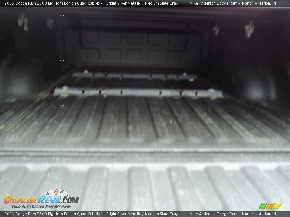2009 Dodge Ram 2500 Big Horn Edition Quad Cab 4x4 Bright Silver Metallic / Medium Slate Gray Photo #8
