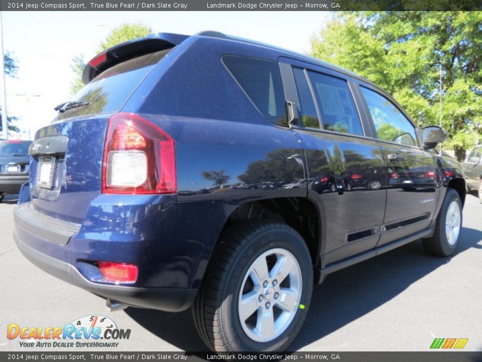 2014 Jeep Compass Sport True Blue Pearl / Dark Slate Gray Photo #3