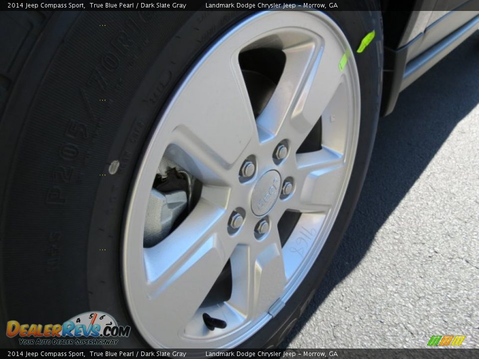 2014 Jeep Compass Sport True Blue Pearl / Dark Slate Gray Photo #5