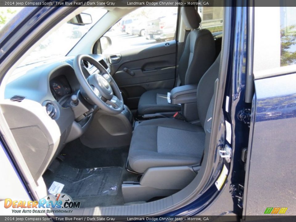 2014 Jeep Compass Sport True Blue Pearl / Dark Slate Gray Photo #6