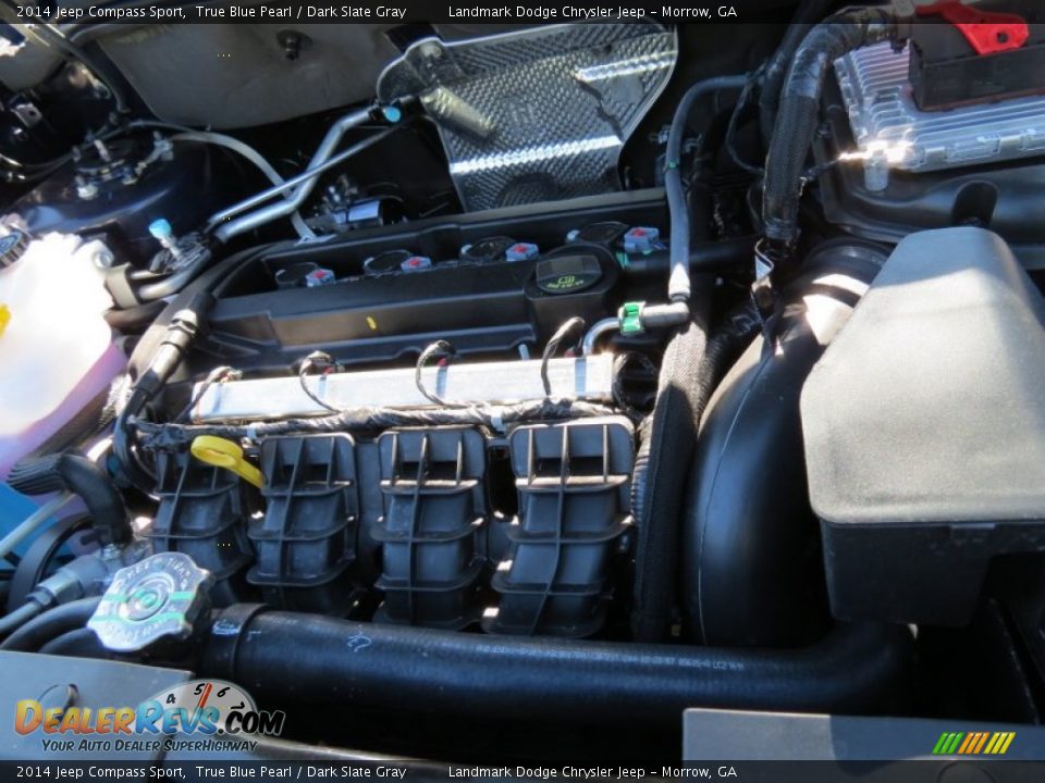 2014 Jeep Compass Sport True Blue Pearl / Dark Slate Gray Photo #9