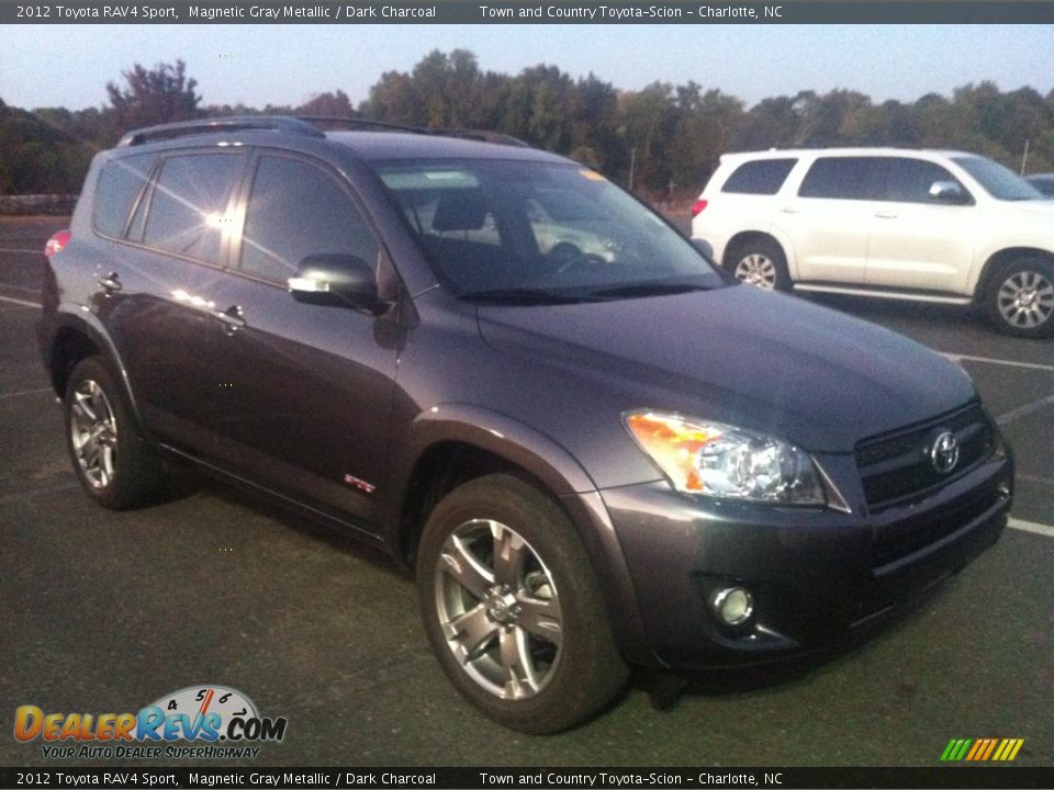 2012 Toyota RAV4 Sport Magnetic Gray Metallic / Dark Charcoal Photo #1