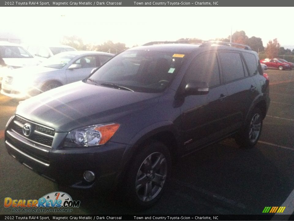 2012 Toyota RAV4 Sport Magnetic Gray Metallic / Dark Charcoal Photo #2