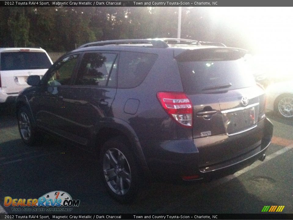 2012 Toyota RAV4 Sport Magnetic Gray Metallic / Dark Charcoal Photo #5
