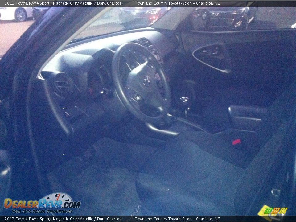2012 Toyota RAV4 Sport Magnetic Gray Metallic / Dark Charcoal Photo #12