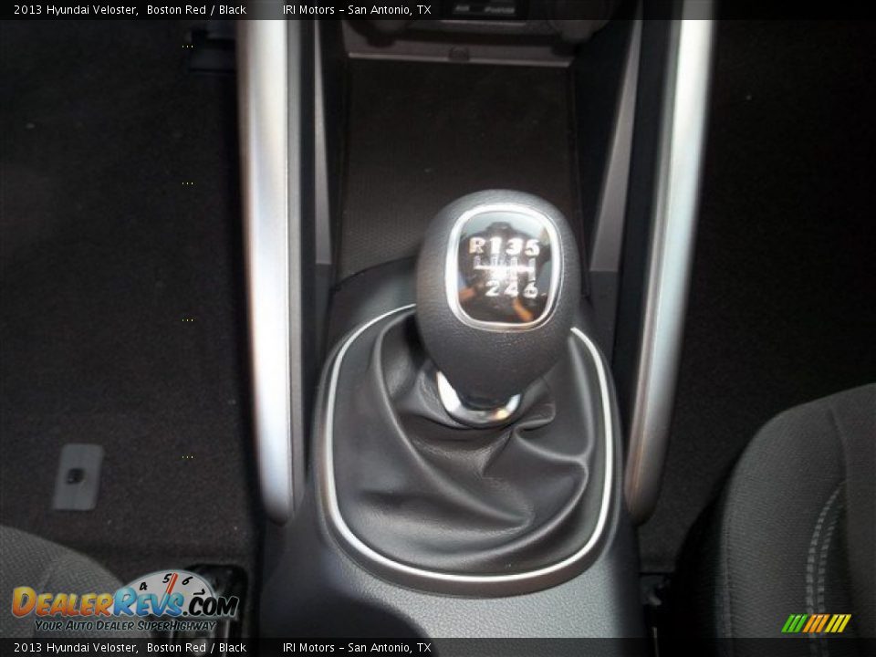 2013 Hyundai Veloster Boston Red / Black Photo #25