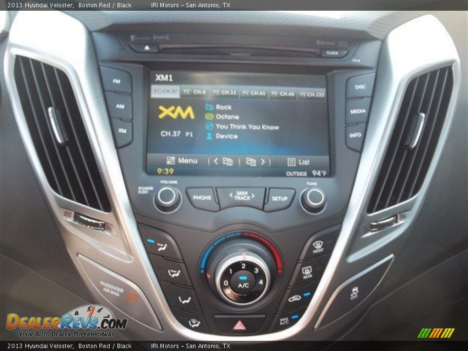 2013 Hyundai Veloster Boston Red / Black Photo #27