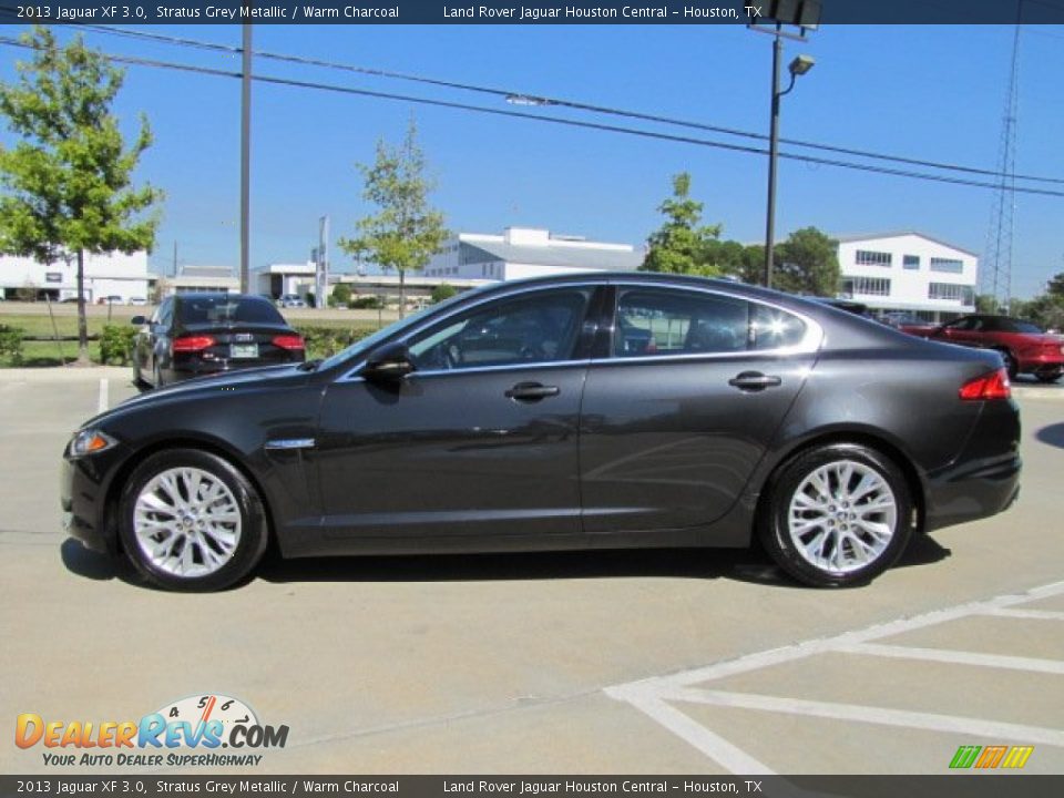 Stratus Grey Metallic 2013 Jaguar XF 3.0 Photo #7